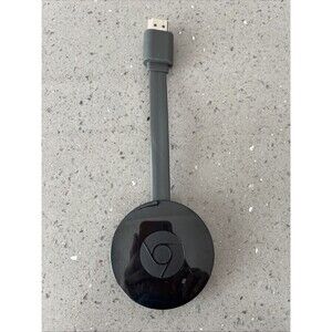 Google Chromecast Streaming Media Device Gray NC2-6A5 HDMI tested and working!